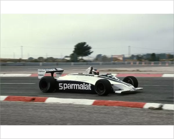 Formula One Testing: Corrado Fabi Brabham Cosworth BT49C