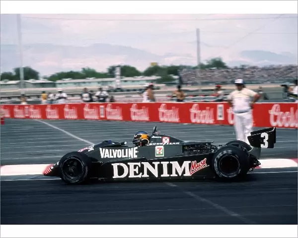 Formula One World Championship: Winner Michele Alboreto Tyrrell