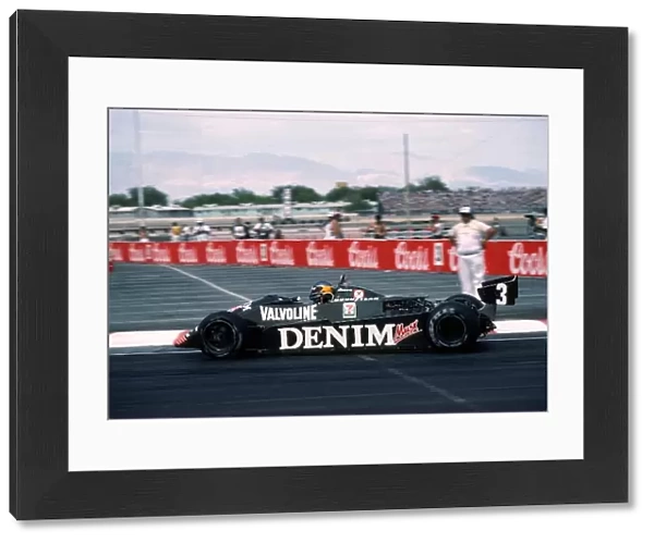 Formula One World Championship: Winner Michele Alboreto Tyrrell