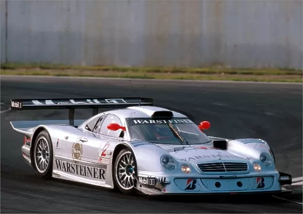 FIA Grand Touring Championship: Klaus Ludwig and Ricardo Zonta Mercedes-Benz CLK-LM finished second