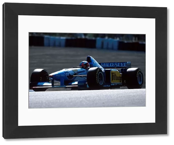 Formula One World Championship: Winner and World Champion Michael Schumacher Benetton B195