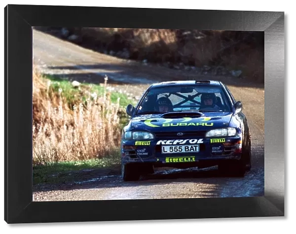 World Rally Championship: Colin McRae with co-driver Derek Ringer Prodrive Subaru Impreza 555 won the rally and their first World Championship
