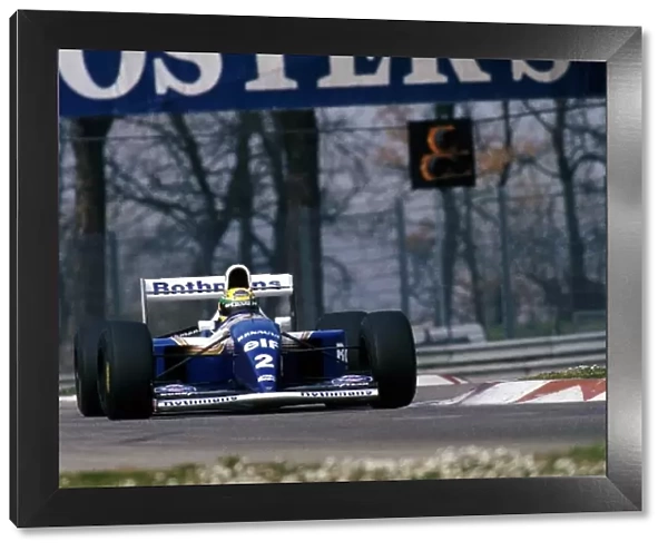 Formula One World Championship: Ayrton Senna continues testing the Williams FW16