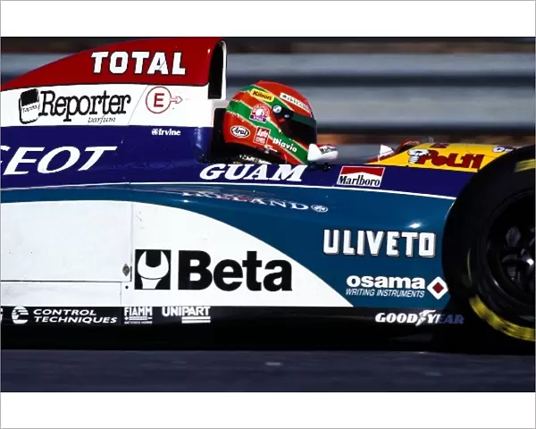 Formula One World Championship: Eddie Irvine Jordan Peugeot 195, finished in 10th place
