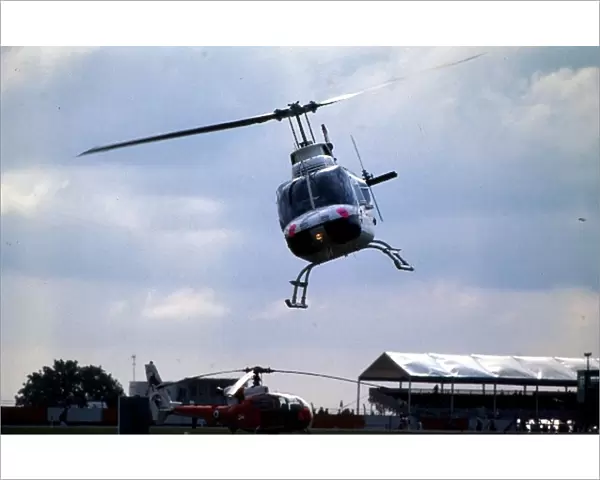 Formula One World Championship: Helicopters turn Silverstone Circuit into the busiest Heliport in the World for a few days of the year