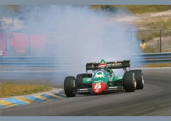 Formula One World Championship: Eddie Cheever, Alfa Romeo 184T, DNF