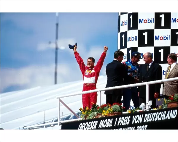 Formula One World Championship: Michael Schumacher Ferrari F310B, 2nd place