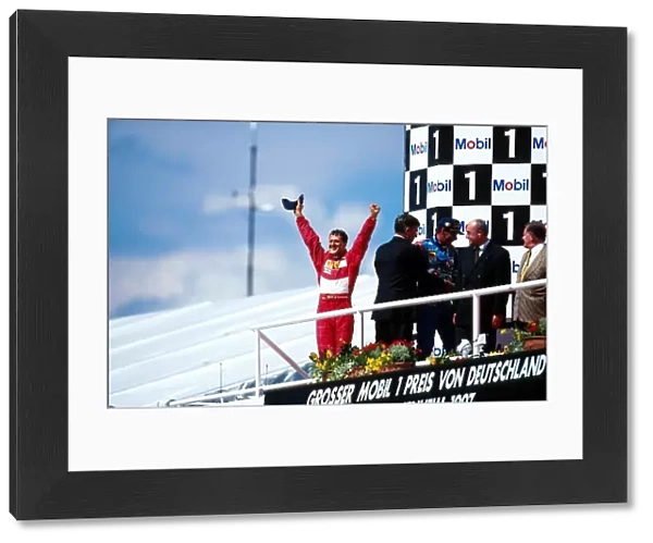 Formula One World Championship: Michael Schumacher Ferrari F310B, 2nd place