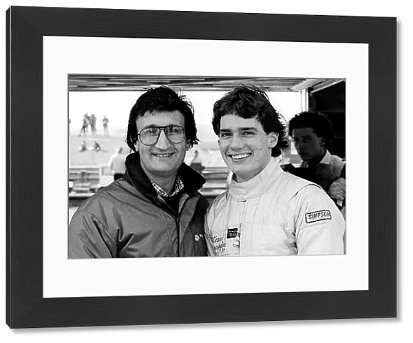 British Formula Three Championship: Eddie Jordan Team Owner with Steve Harrington