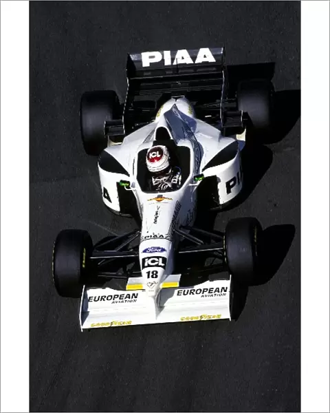 Formula One World Championship: Jos Verstappen Tyrrell Ford 025 retired on lap 16 with a stuck throttle