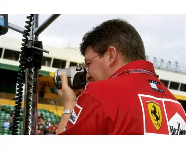 Formula One World Championship: Ross Brawn of Ferrari tries his hand at Photography