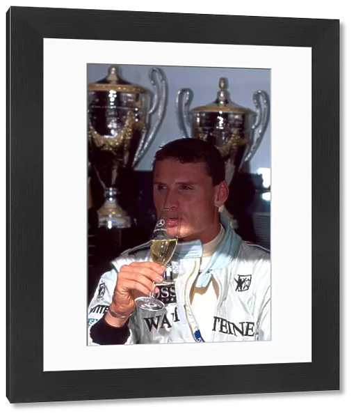 Formula One World Championship: Champagne for the winner, David Coulthard