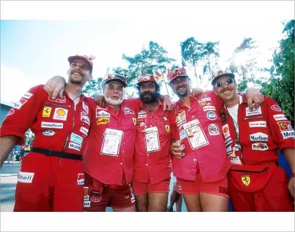 Formula One World Championship: Michael Schumacher Ferrari fans still came to the race