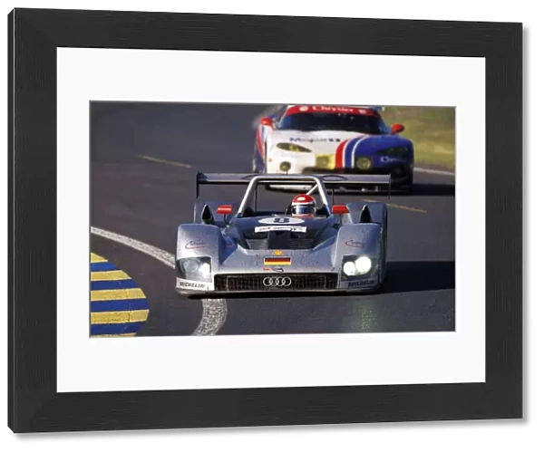 Le Mans 24 Hours: Emanuele Pirro  /  Frank Biela  /  Didier Theys Audi R8R finished in 3rd place