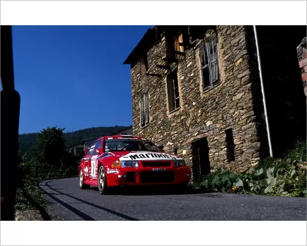 World Rally Championship: Rally winner Tommi Makinen Mitsubishi Lancer
