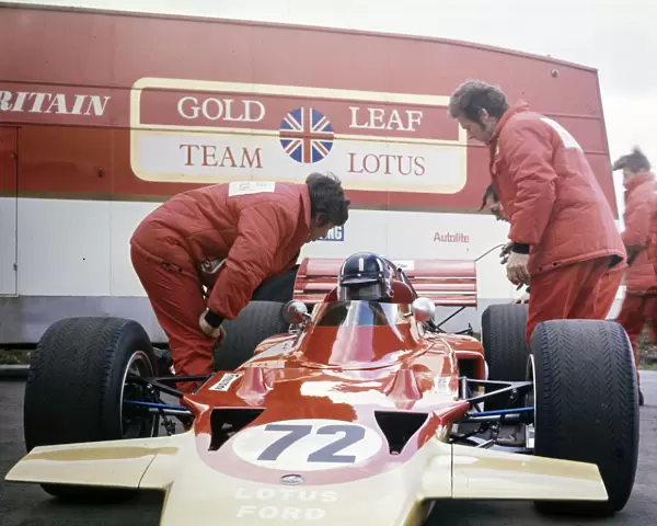 Formula 1 1970: Lotus 72 Unveil
