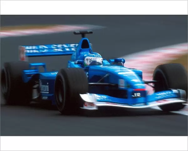 Formula One World Championship: Giancarlo Fisichella Benetton B201 finished an unexpected but fully deserved third