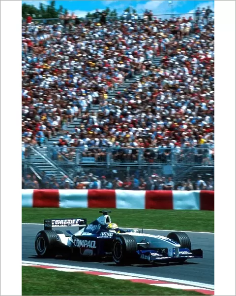 Formula One World Championship: Race winner Ralf Schumacher BMW Williams FW23 drove superbly to beat his brother Michael and net his second victory