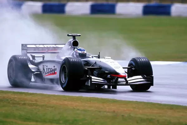 Formula One World Championship: Kimi Raikkonen McLaren Mercedes MP4  /  17 had a promising run early on but failed to finish
