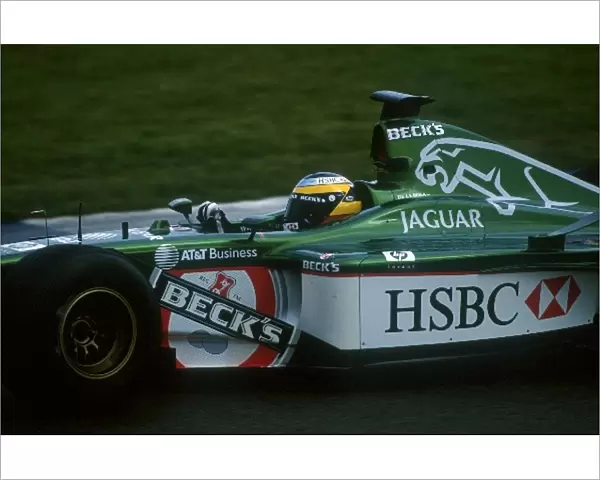 Formula One World Championship: Pedro De La Rosa Jaguar Cosworth R2 has his first test for Jaguar