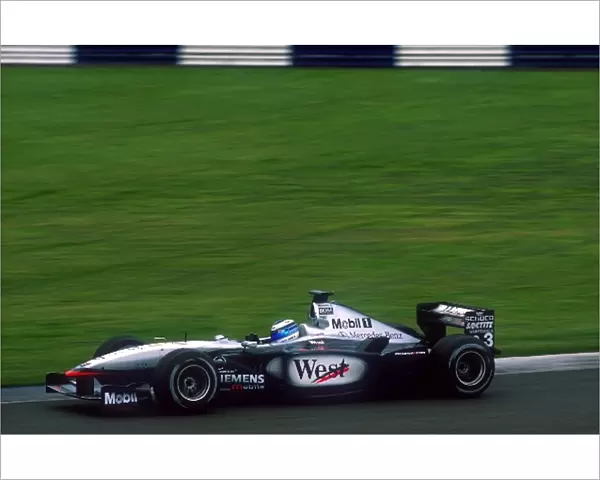 Formula One Testing: Mika Hakkinen McLaren Mercedes MP4  /  16