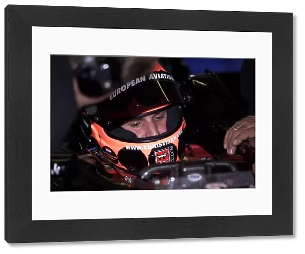 Formula One Testing: Christjan Albers did test today for European Minardi at Mugello