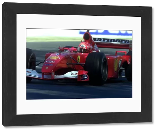 Australian Grand Prix: Michael Schumacher Ferrari F2001