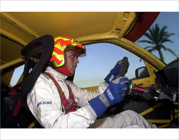 Michelin Race of Champions: Valentino Rossi Saab rallycross car