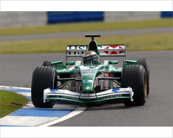 Formula One Testing: Eddie Irvine Jaguar Cosworth R3
