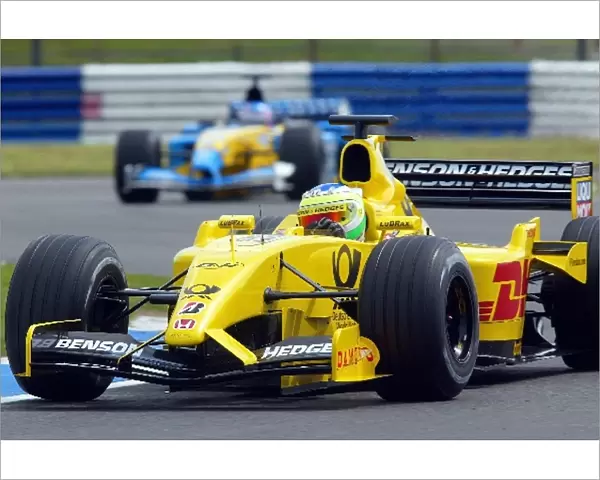 Formula One Testing: Giancarlo Fisichella Jordan Honda EJ12