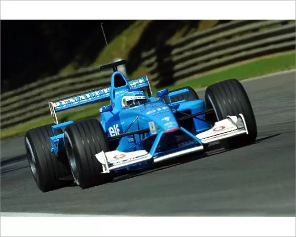Formula One Testing: Giancarlo Fisichella Benetton Renault B201