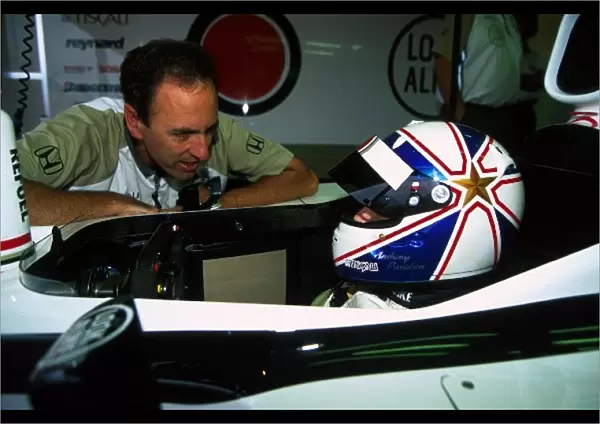Formula One Testing: Anthony Davidson BAR Honda