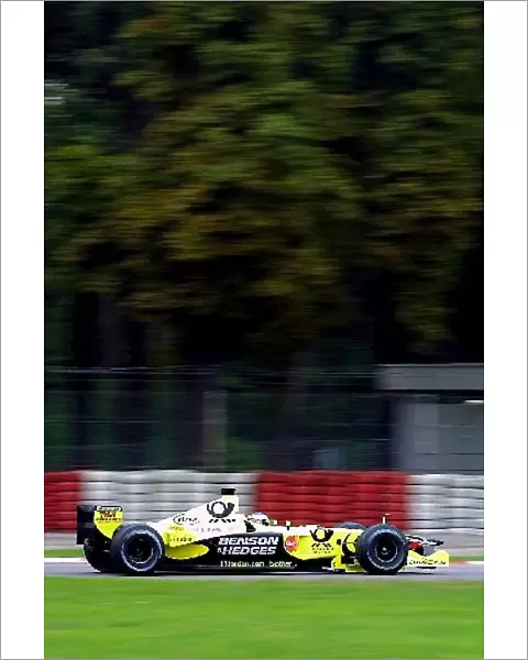 Formula One Testing: Ricardo Zonta Jordan EJ11
