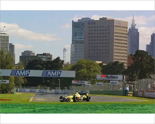 Australian GP: Jarno Trulli Jordan Honda EJ11