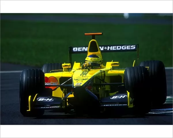 Formula One Testing: Ricardo Zonta Jordan Honda EJ11