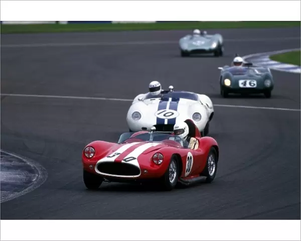 Silverstone Historic Festival: Historic racing cars competing at the Festival