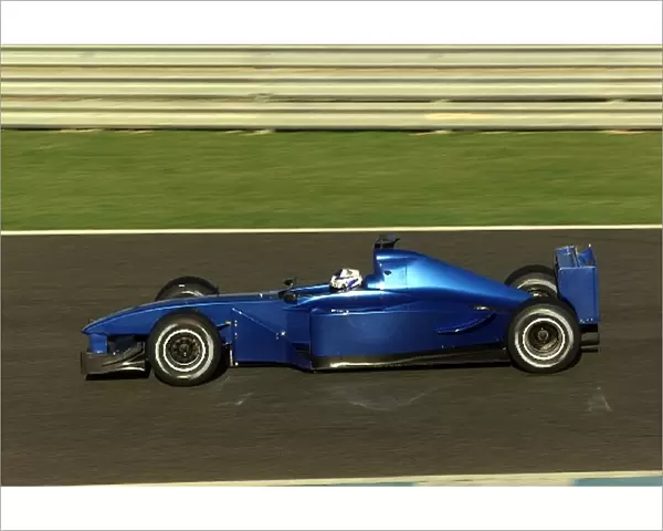 F1 Testing: Kimi Raikkonen has his first test in the new 2001 Sauber