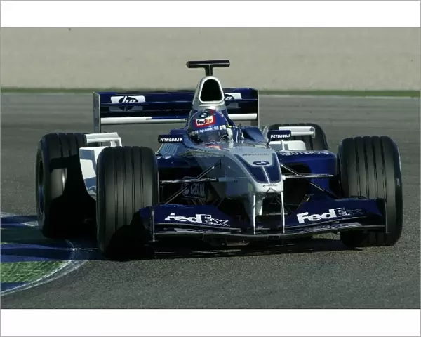 Formula One Testing: Juan Pablo Montoya tests the Williams