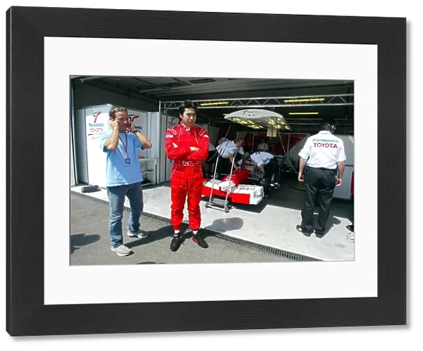 Formula One Testing: Cristiano Da Matta and Tora Takagi make their debut tests in the Toyota TF201