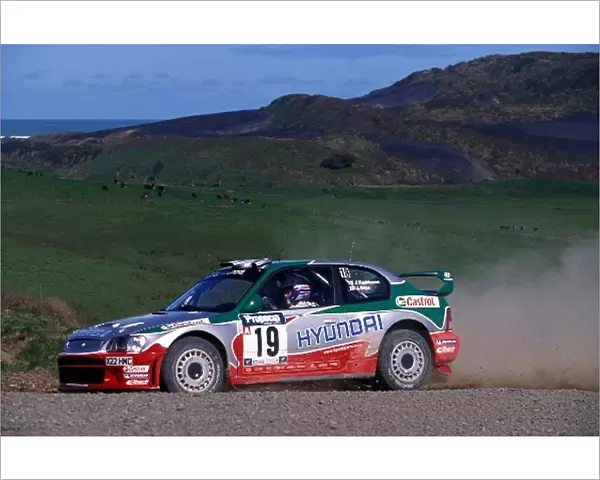 World Rally Championship: Juha Kankkunen  /  Juha Repo Hyundai Accent WRC3, 5th place
