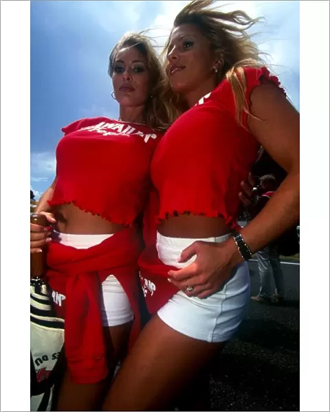 Le Mans 24 Hours: The Hawaiian Tropic girls provided the only sunshine in the sometimes torrential conditions