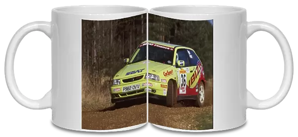 Mark Fisher: Mintex National Rally Championship, Bournemouth Winter, 28 February 1998
