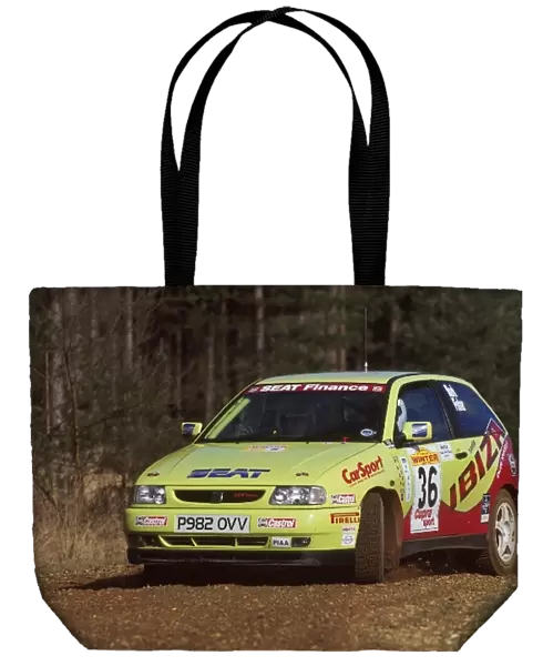 Mark Fisher: Mintex National Rally Championship, Bournemouth Winter, 28 February 1998