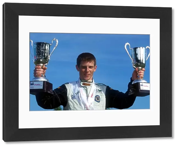 British Formula Three Championship: Anthony Davidson Carlin Motorsport took victory in both races