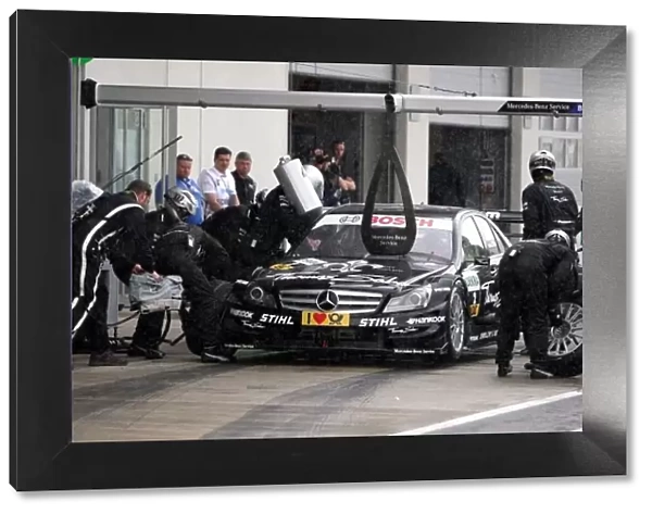 DTM. Pit stop of Gary Paffett (GBR), Thomas Sabo AMG Mercedes.