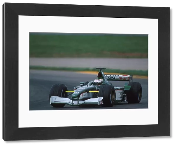 Formula One Testing: Andre Lotterer Jaguar Cosworth R2