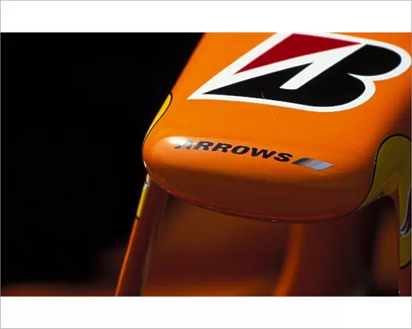 Formula One World Championship: The nose of the Arrows Cosworth A23