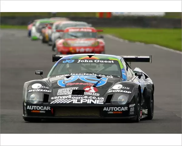 British GT Championship: David Warnock  /  Mike Jordan Lister Storm won the race