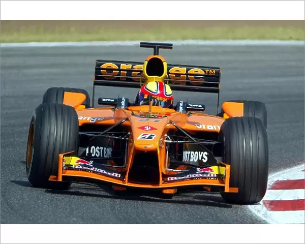 Formula One Testing: Enrique Bernoldi Arrows A23