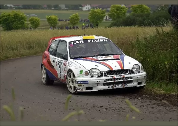 2001 Rally Deutschland: Armin Kremer current leader of the European Championship